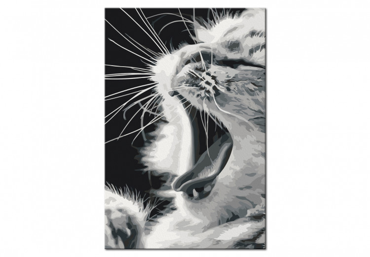 Paint by Number Kit Yawning Kitten 134542 additionalImage 6