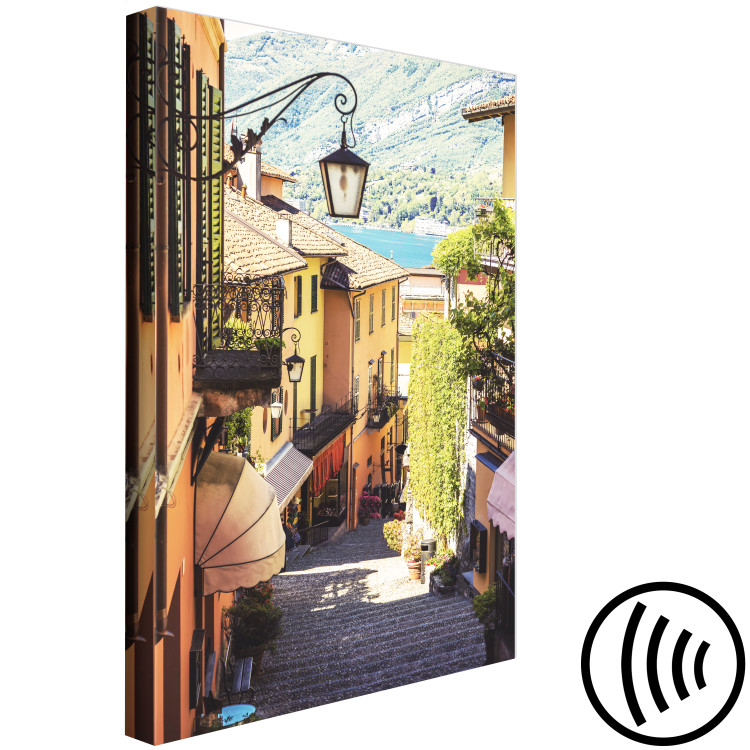 Canvas Sunny Waterfront (1-piece) Vertical - city architecture landscape 135842 additionalImage 6