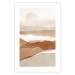 Wall Poster Desert Lightness - landscape of hot sands against a sunset backdrop 136042 additionalThumb 13