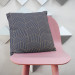 Decorative Microfiber Pillow Geometric herringbone - a minimalist pattern in art deco style cushions 146842 additionalThumb 2