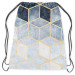 Backpack Marble night - a minimalist geometric pattern in glamour style 147442 additionalThumb 2