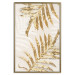 Poster Golden Elegant Leaves - Plants With a Festive Atmosphere 148042 additionalThumb 18
