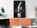 Wall Poster Triumphant Cyclist - Boy on a Bicycle and a Motivational Slogan 148942 additionalThumb 9