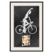 Wall Poster Triumphant Cyclist - Boy on a Bicycle and a Motivational Slogan 148942 additionalThumb 26