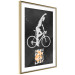 Wall Poster Triumphant Cyclist - Boy on a Bicycle and a Motivational Slogan 148942 additionalThumb 6