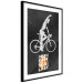Wall Poster Triumphant Cyclist - Boy on a Bicycle and a Motivational Slogan 148942 additionalThumb 7