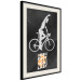 Wall Poster Triumphant Cyclist - Boy on a Bicycle and a Motivational Slogan 148942 additionalThumb 14