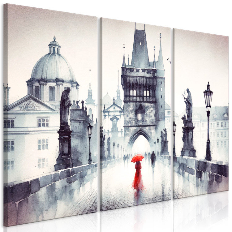 Canvas Print Charles Bridge, Gothic Jewel of the Czech Capital 151942 additionalImage 2