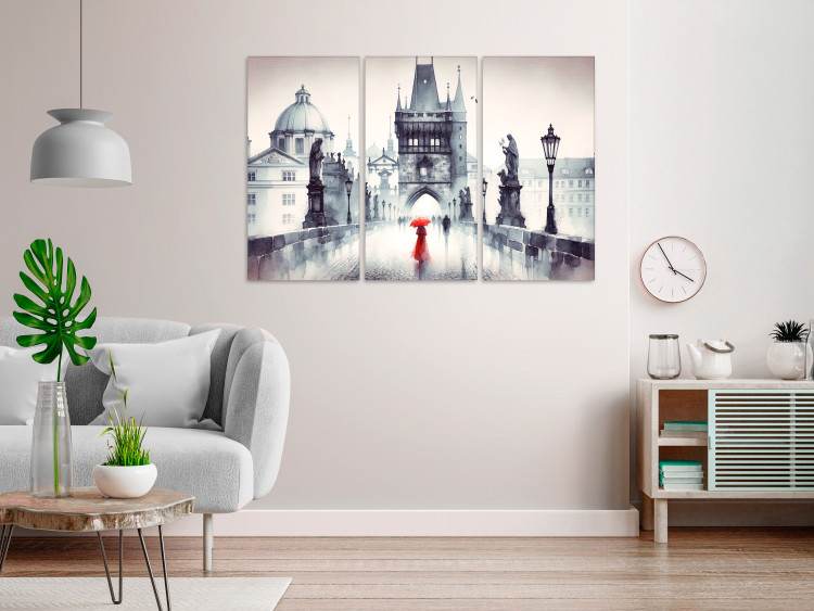 Canvas Print Charles Bridge, Gothic Jewel of the Czech Capital 151942 additionalImage 3