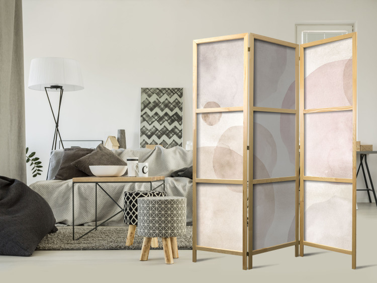 Room Divider Screen Levitating Beauty - Delicate Watercolor Composition [Room Dividers] 152042 additionalImage 8