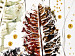 Canvas Graceful Fallen Tree Leaves (3-piece) - autumn nature motif 47242 additionalThumb 2