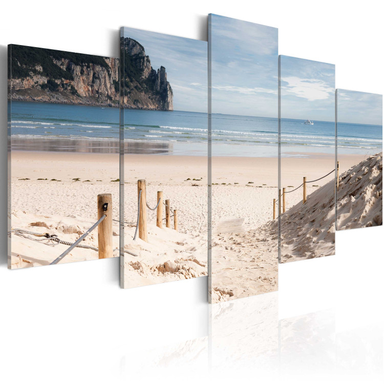 Canvas Print Walk by the sea 49942 additionalImage 2