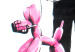 Canvas Print Police Guard Pink Balloon Dog by Banksy 67942 additionalThumb 4