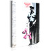 Canvas Print Police Guard Pink Balloon Dog by Banksy 67942 additionalThumb 2