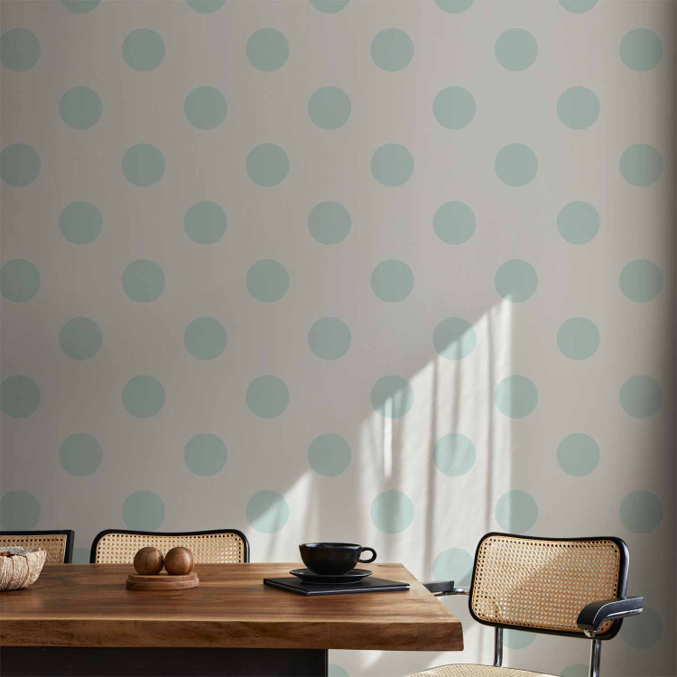 Modern Wallpaper Blue Spots 89442 additionalImage 8