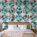 Wallpaper Turquoise meadow - circle 89742 additionalThumb 3