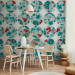 Wallpaper Turquoise meadow - circle 89742 additionalThumb 4
