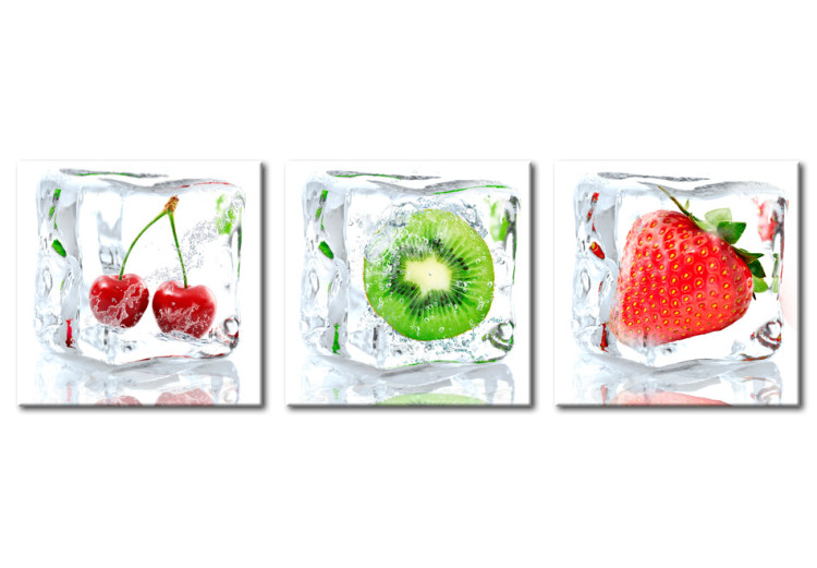 Canvas Art Print Frozen fruits 89942