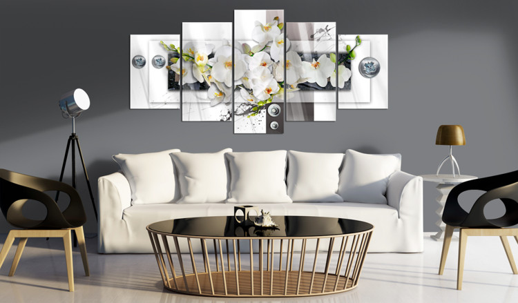 Print On Glass Mechanical Orchid [Glass] 92942 additionalImage 3