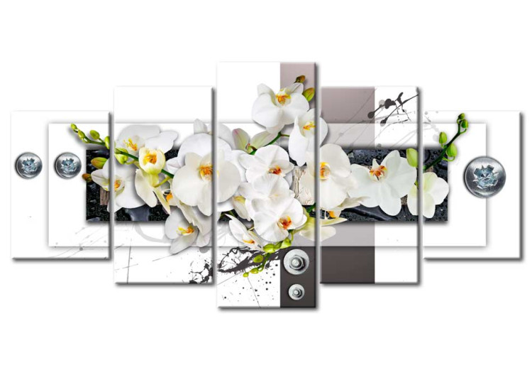 Print On Glass Mechanical Orchid [Glass] 92942 additionalImage 2