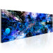 Canvas Art Print Blue Artistic Disorder (1-piece) - Modern Abstraction 93742 additionalThumb 2