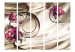 Room Divider Screen Sweet Sensations II - orchid flowers against abstract ornaments 95242 additionalThumb 3