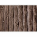 Photo Wallpaper Wooden melody - background with texture of vertical planks of raw wood 96142 additionalThumb 5