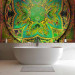 Wall Mural Mandala - regular oriental motif with green pattern and gold elements 98042 additionalThumb 8