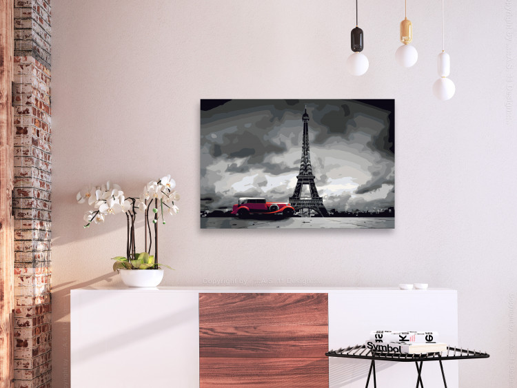 Paint by Number Kit Paris (Red Limousine) 107152 additionalImage 2