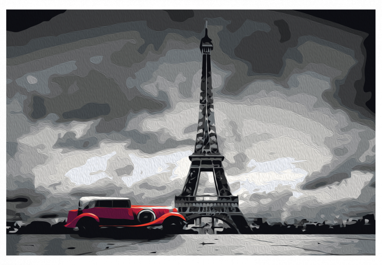 Paint by Number Kit Paris (Red Limousine) 107152 additionalImage 7