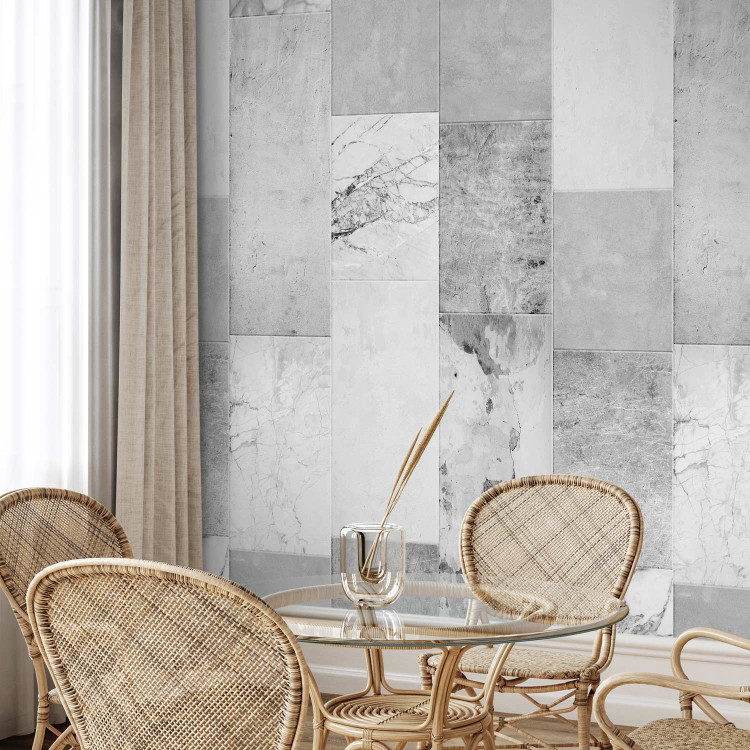 Modern Wallpaper Long Tiles (Grey) 114752 additionalImage 4