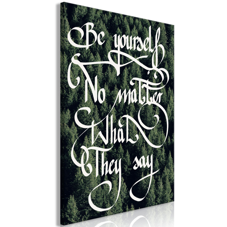 Canvas Print No Matter What They Say (1 Part) Vertical 116952 additionalImage 2