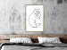 Wall Poster Cat's Relaxation - black and white simple composition with animal line art 119252 additionalThumb 15