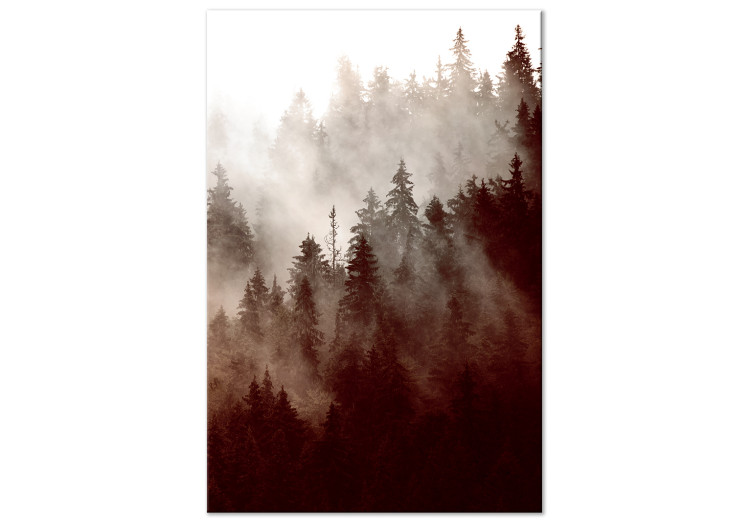 Canvas Art Print Brown Forest (1 Part) Vertical 123852
