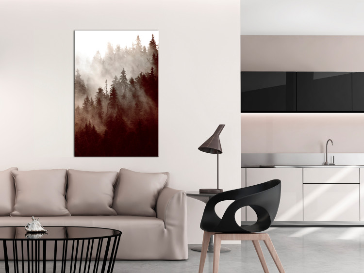 Canvas Art Print Brown Forest (1 Part) Vertical 123852 additionalImage 3