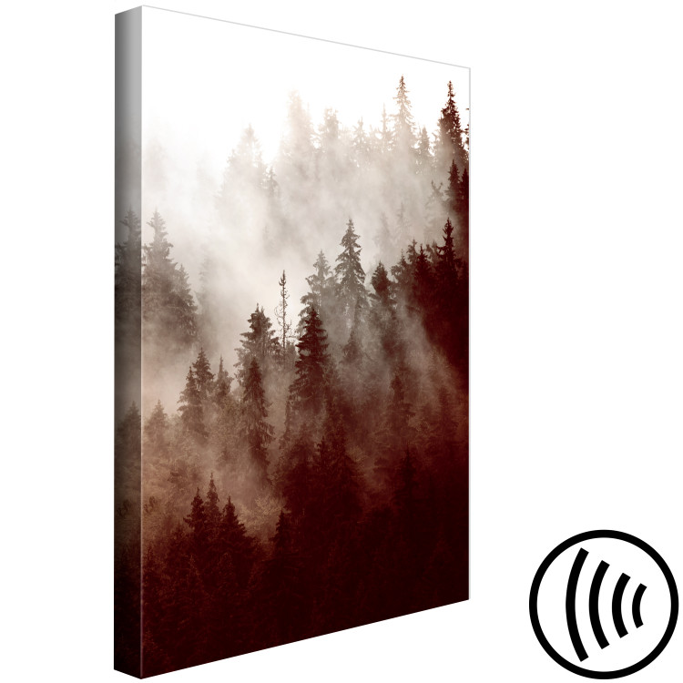Canvas Art Print Brown Forest (1 Part) Vertical 123852 additionalImage 6