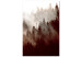 Canvas Art Print Brown Forest (1 Part) Vertical 123852
