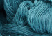 Wall Poster Melancholic Wool - turquoise wool texture in artistic motif 124952 additionalThumb 7