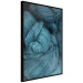 Wall Poster Melancholic Wool - turquoise wool texture in artistic motif 124952 additionalThumb 9