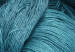 Wall Poster Melancholic Wool - turquoise wool texture in artistic motif 124952 additionalThumb 8