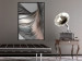 Poster Before the Storm - abstract composition of gray waves on uniform background 127852 additionalThumb 4