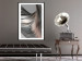 Poster Before the Storm - abstract composition of gray waves on uniform background 127852 additionalThumb 18