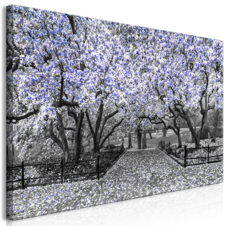 Large canvas print Magnolia Park - Violet II [Large Format] 128752 additionalImage 2
