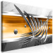 Large canvas print Silver Wings - Orange II [Large Format] 132352 additionalThumb 2