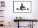 Wall Poster Donut Police - car with a donut and police motorcycles on a white background 132452 additionalThumb 4