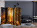 Room Separator Awakening of Autumn II (5-piece) - sunny landscape in the middle of the forest 132552 additionalThumb 4