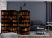 Room Divider Bookshelves II (5-piece) - dark composition with literature 132852 additionalThumb 4