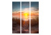 Room Divider Screen Sunset over the Atlantic Ocean (3-piece) - seascape 132952 additionalThumb 3