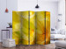 Folding Screen Delicate Dandelion Puffs II - whimsical yellow flower abstraction 133952 additionalThumb 2