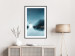 Wall Poster Flight at Dawn - a landscape of the night sky and birds on a blue background 136052 additionalThumb 11
